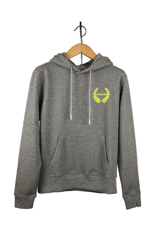 Sudadera de capucha logo corona de laurel | 1111