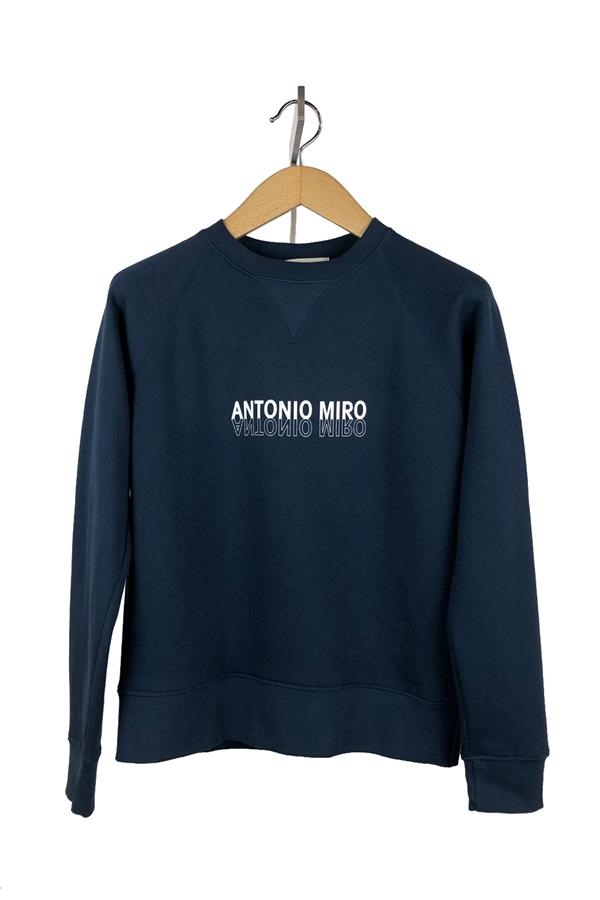 Sudadera reflejo de cuello redondo | 1135