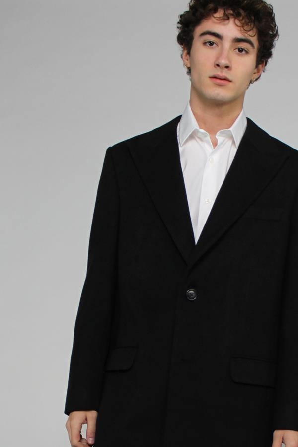 ABRIGO CABALLERO NEGRO | ANTONIO MIRO