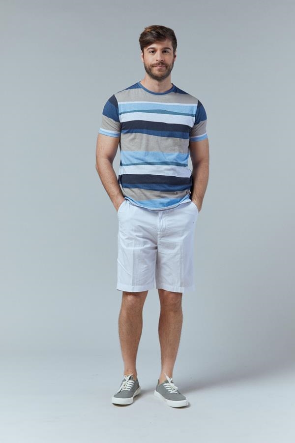 CAMISETA RAYAS IRREGULARES  | ANTONIO MIRO