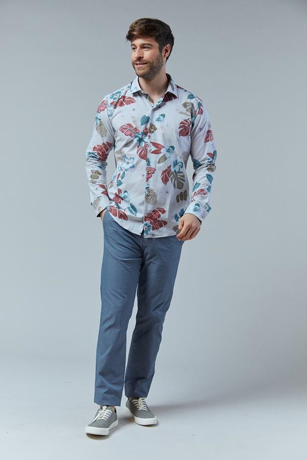 CAMISA FLORES COLORES | ANTONIO MIRO
