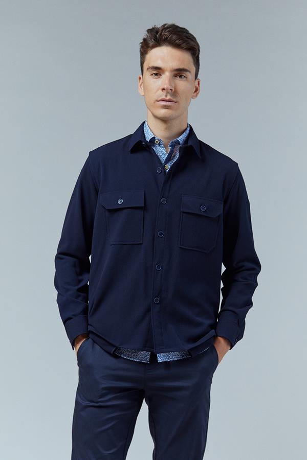 SOBRECAMISA MARINO | ANTONIO MIRO