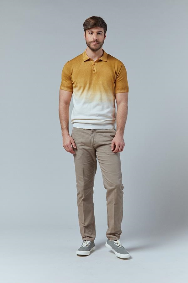 PANTALÓN ELÁSTICO PITILLO TRAMA | ANTONIO MIRO