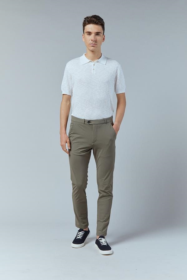 PANTALÓN CHINO ELÁSTICO NYLON | ANTONIO MIRO