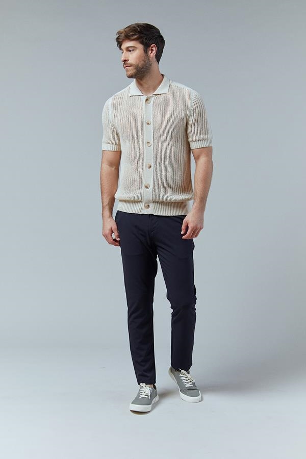 PANTALÓN CHINO NYLON ELÁSTICO GOMA | ANTONIO MIRO