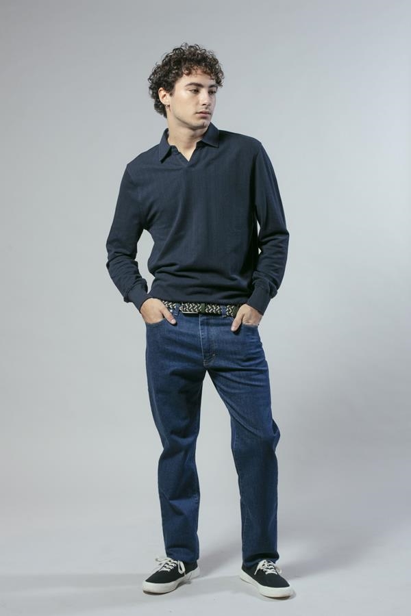 PANTALON 5 BOLSILLOS LYCRA PIEDRA | ANTONIO MIRO