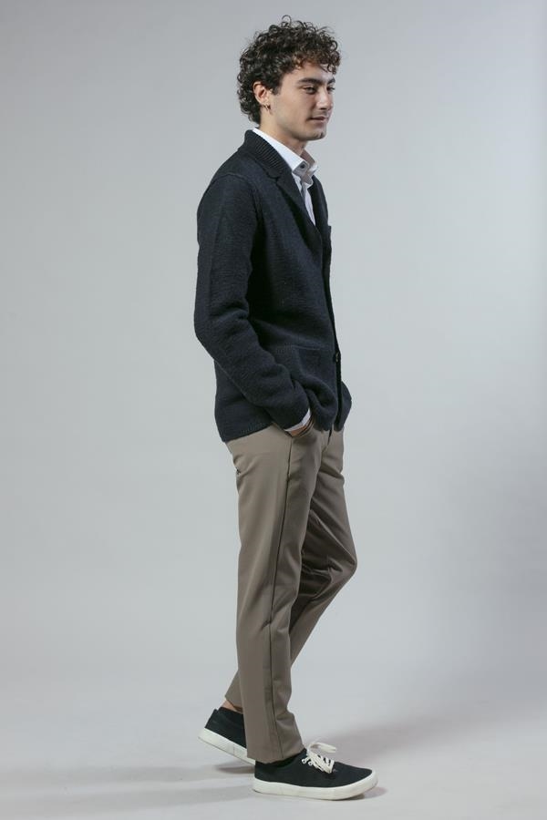 BLAZER PUNTO MARINO BOLSILLO PECHO | ANTONIO MIRO