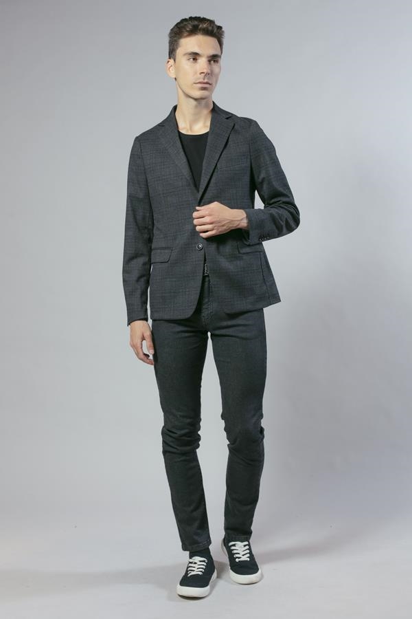 AMERICANA CUADROS GALES NEGRO | ANTONIO MIRO