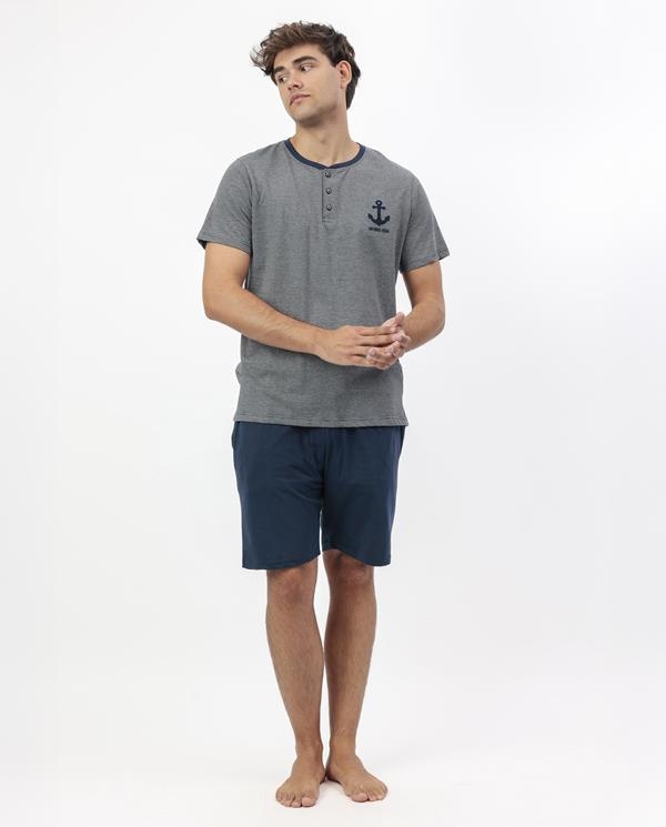 PIJAMA M/CORTA ANCHOR A | ANTONIO MIRO