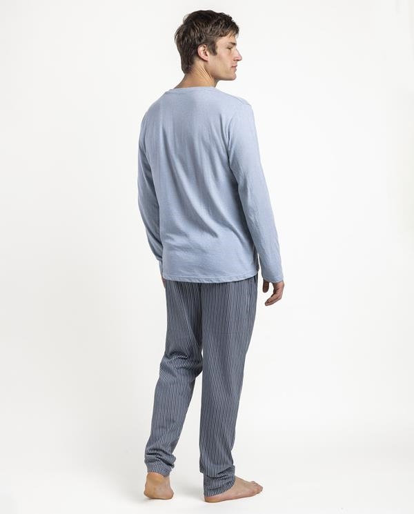 PIJAMA LARGO CHECK IN B | ANTONIO MIRO