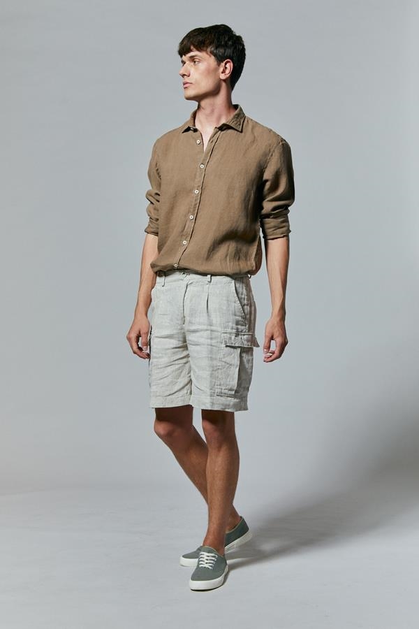 BERMUDA BEIGE CARGO | ANTONIO MIRO