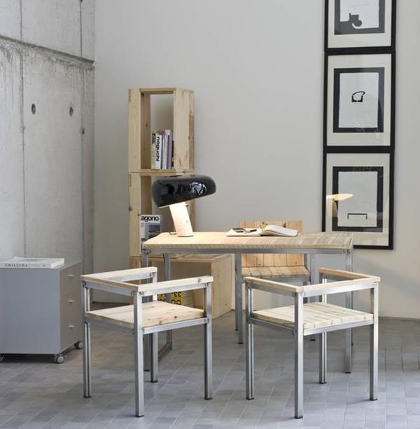 Mesa escritorio base hierro 120x60 | ANTONIO MIRO