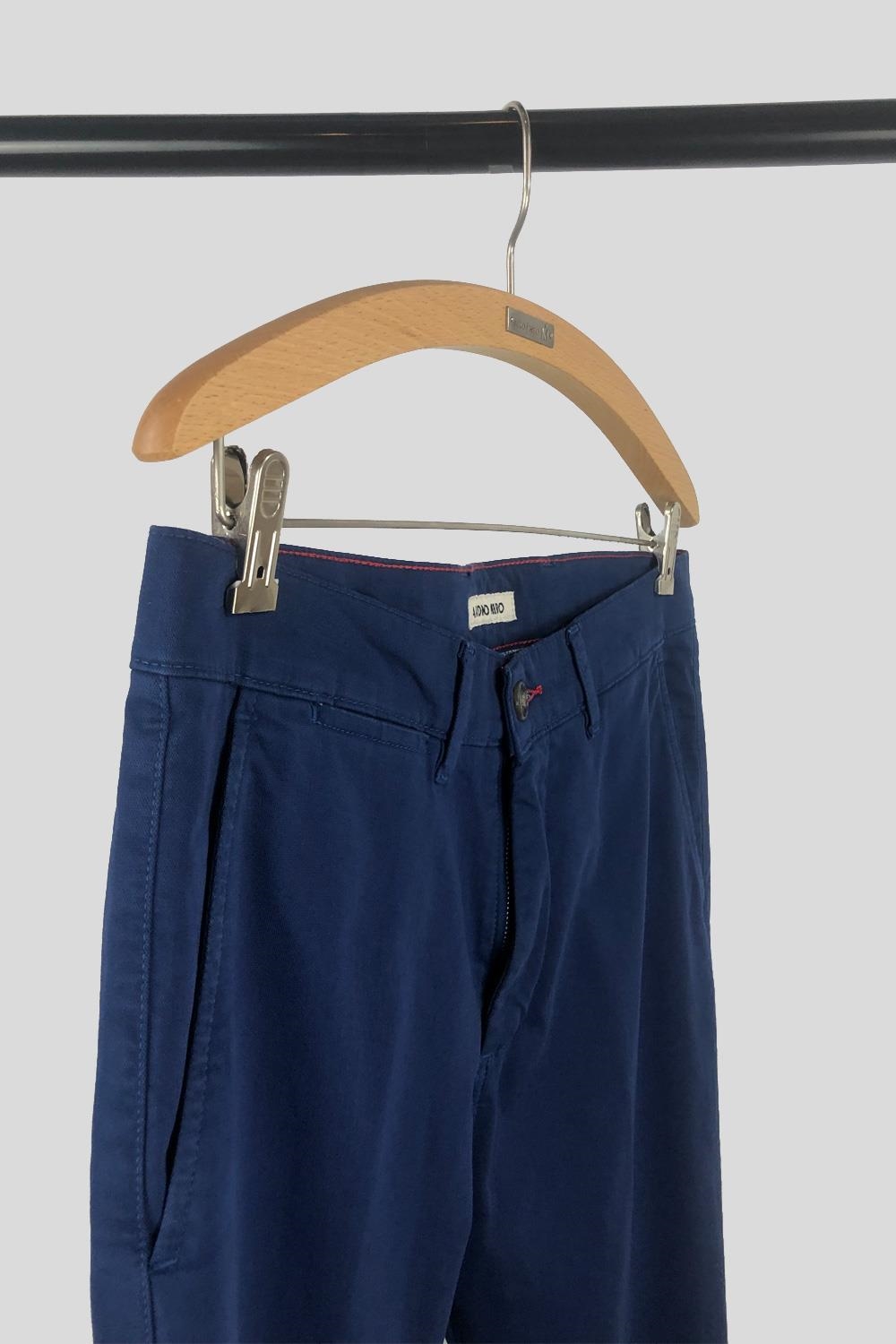 Pantalón chino elástico azulón | 4068